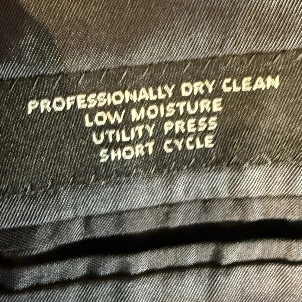 Jos A Bank Blazer‎ Mens Navy Blue Sport Coat 2 Button Micro Check Classic